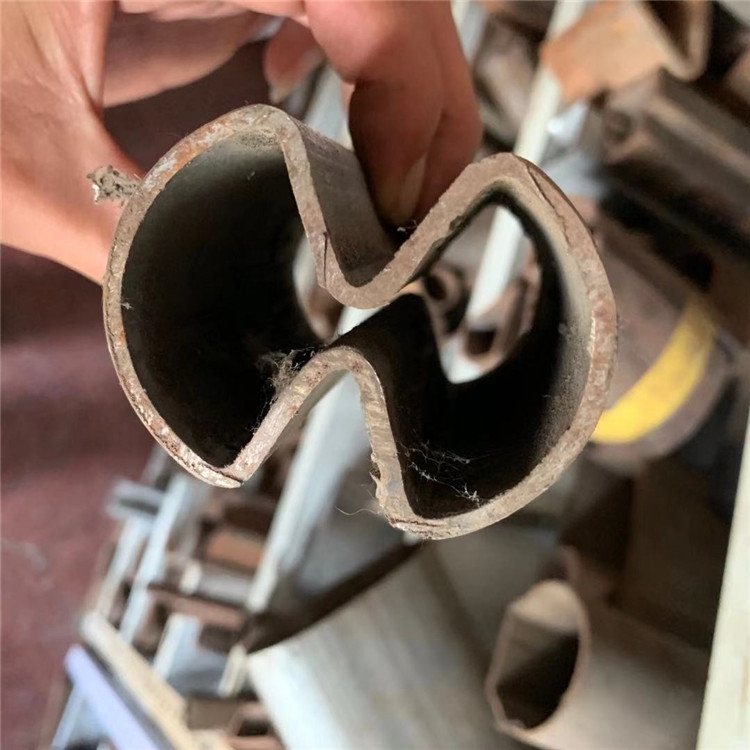 異型鋼管定制廠家八角空心鋼管扇形管 半圓管來圖加工定做