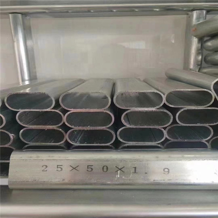 q235橢圓異型管 平橢圓管 鍍鋅橢圓管 冷拔異形鋼管