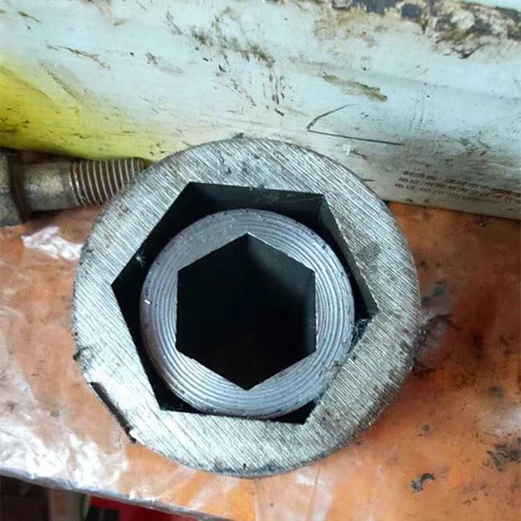 漢川 異型鋼管 45#內六角無縫管 外六角內圓無縫管 冷拉異形鋼管