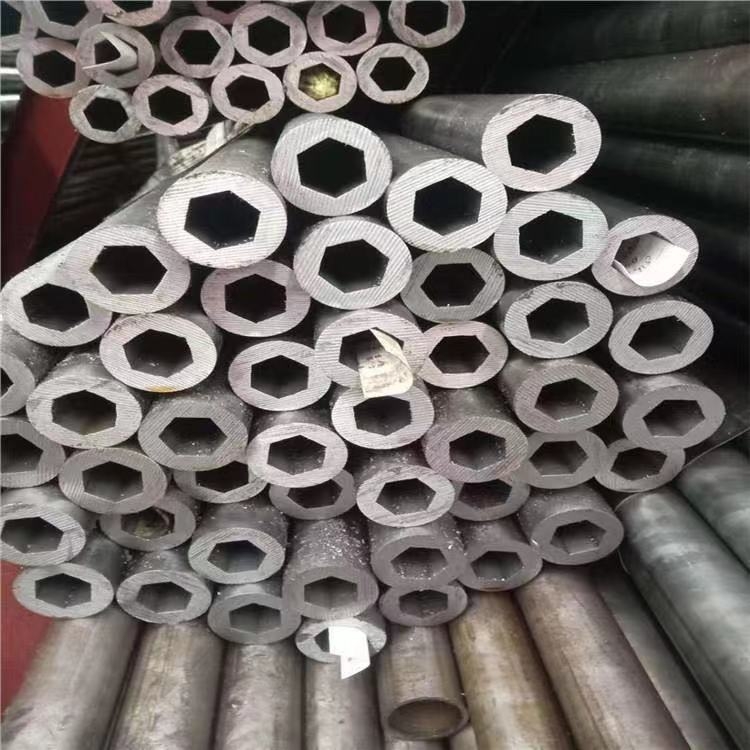 加工定制20# 冷拔異型鋼管 六角鋼管 外六內圓鋼管 平橢圓