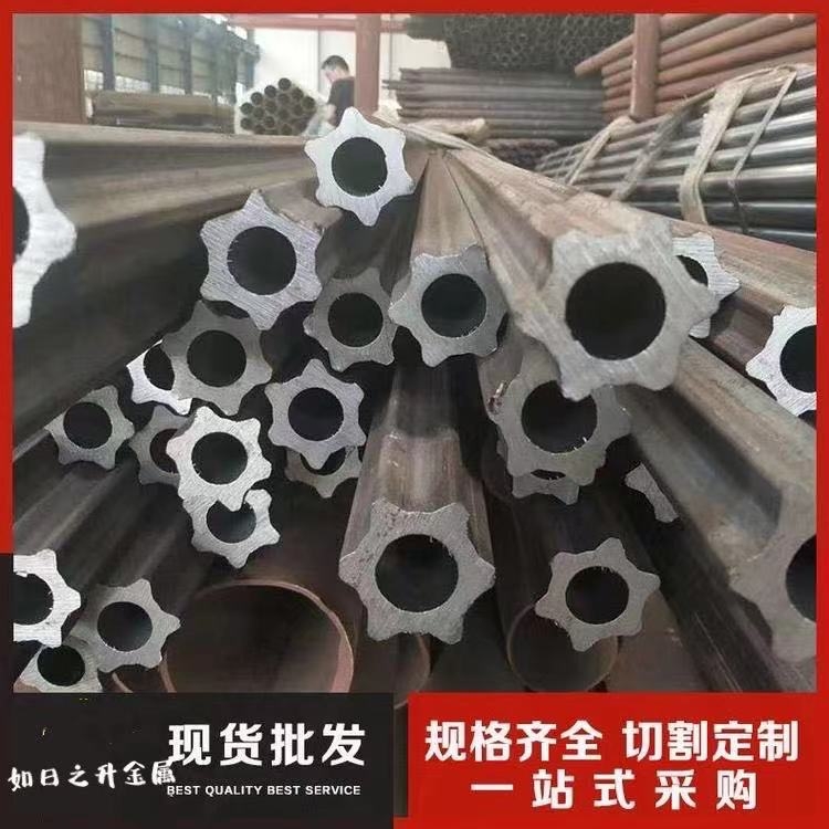 各種規(guī)格的無(wú)縫異形管 折邊方管 外六角管 厚壁桃形管 如日之升
